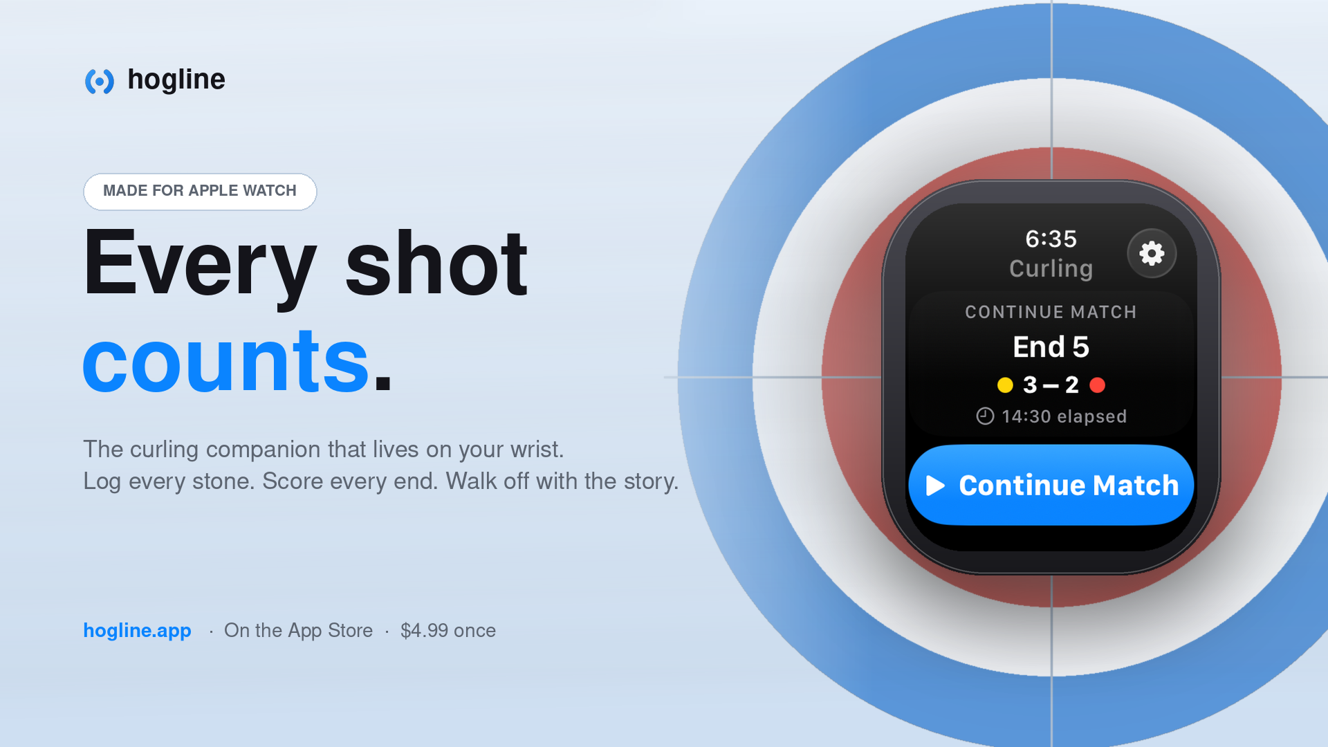 Every Shot Counts - Hogline for WatchOS